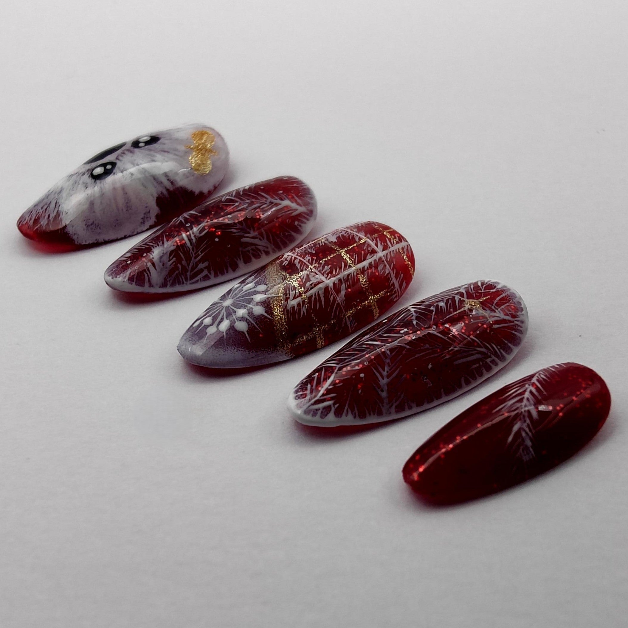 Ours de Noël Déa Manus