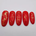 Rouge Marbré d’Or Déa Manus